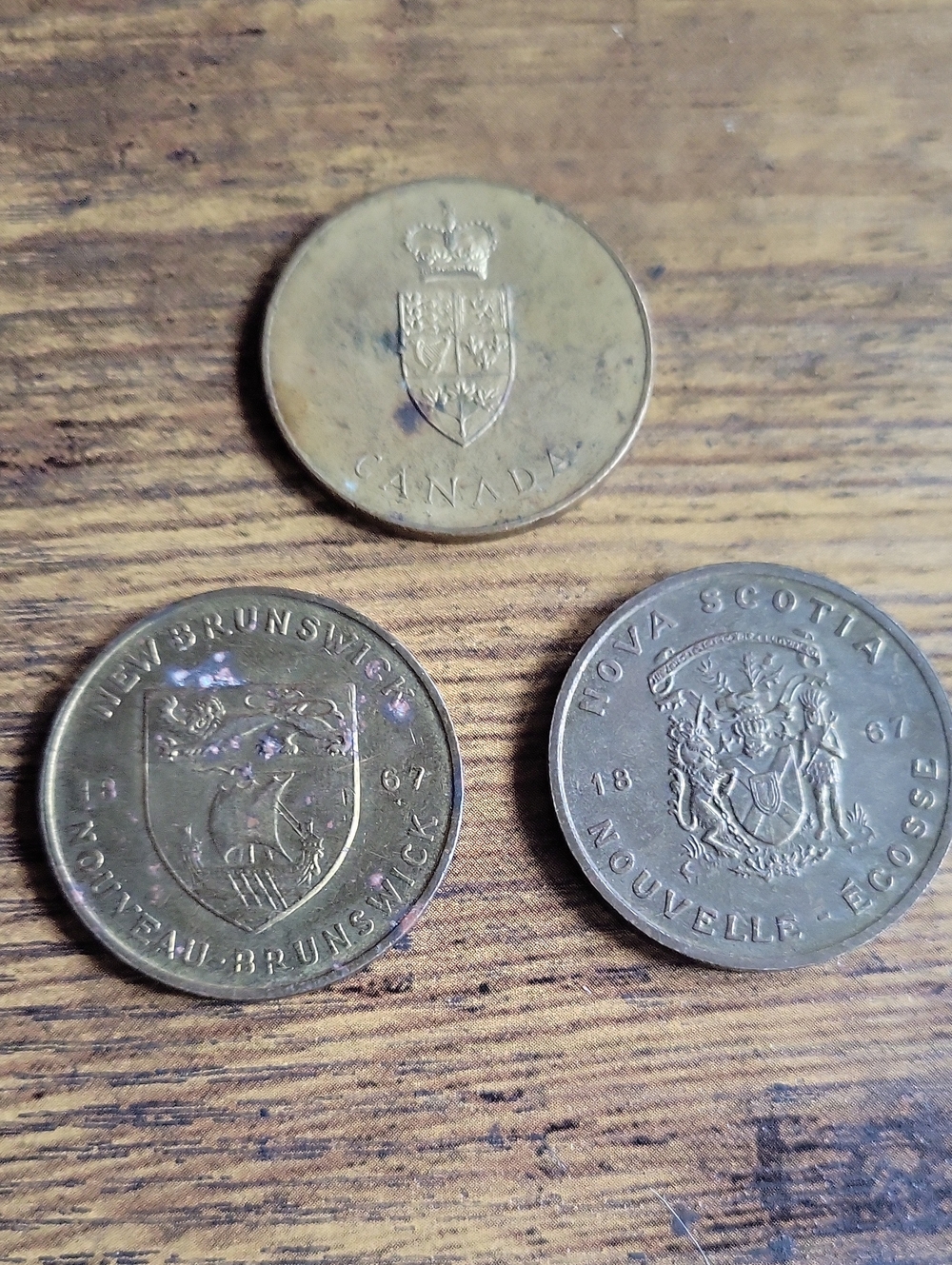 Canadian Commemorative Coins - Set of 3
